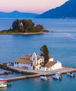 One of the most visited landmarks in Corfu.