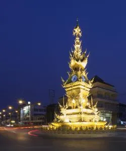 One of the most visited landmarks in Chiang Rai.