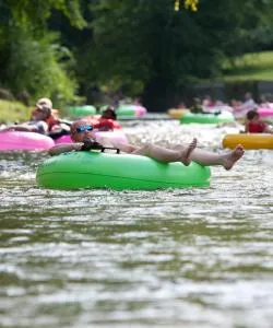 Een van de meest bezochte bezienswaardigheden in New Braunfels.