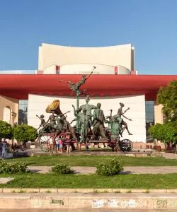One of the most visited landmarks in Bucharest. 
