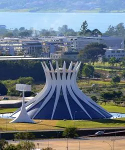 One of the most visited landmarks in Brasília.
