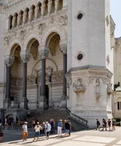 أحد المعالم السياحية الأكثر زيارة في ليون.