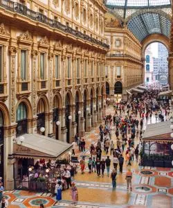 Una dintre cele mai vizitate atracții din Milano.