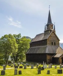 One of the most visited landmarks in Kaupanger. 