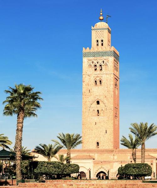Et af de mest besøgte vartegn i Marrakech