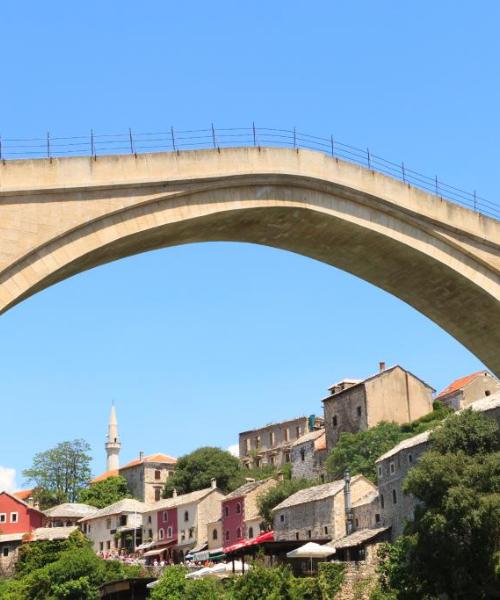 One of the most visited landmarks in Mostar.