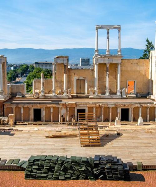 One of the most visited landmarks in Plovdiv.