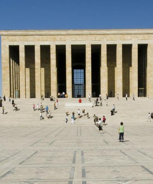 One of the most visited landmarks in Ankara.