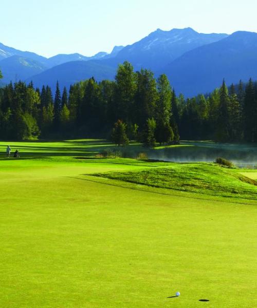 Eine der meistbesuchten Sehenswürdigkeiten in Whistler.
