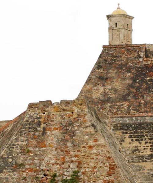 Uma das atrações mais visitadas em Cartagena de Indias