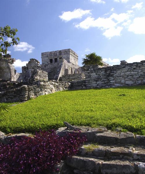 One of the most visited landmarks in Tulum.