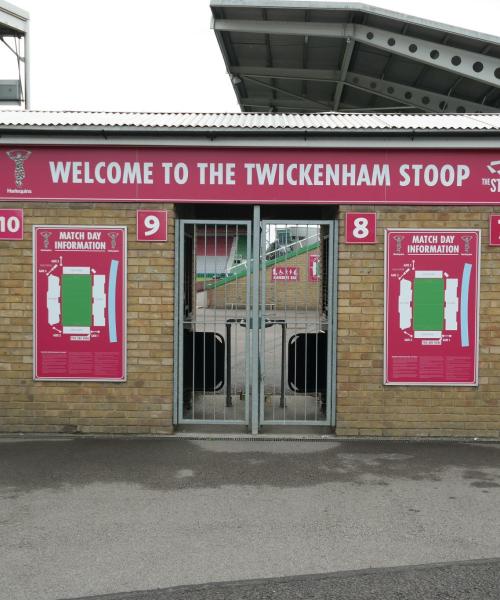 One of the most visited landmarks in Twickenham.
