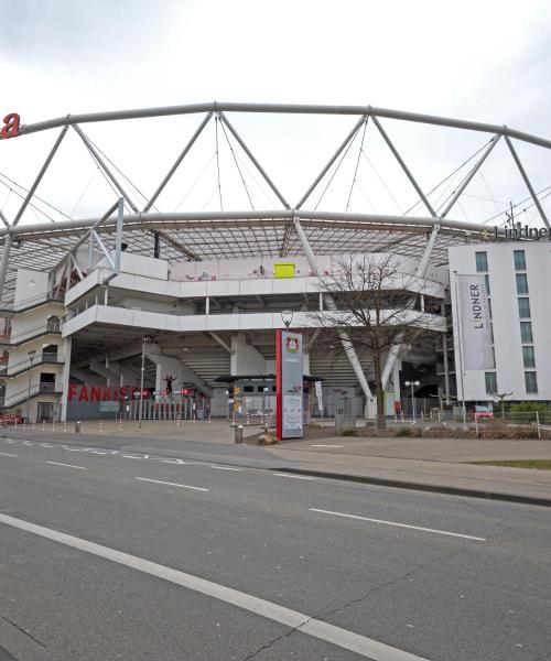 One of the most visited landmarks in Leverkusen. 