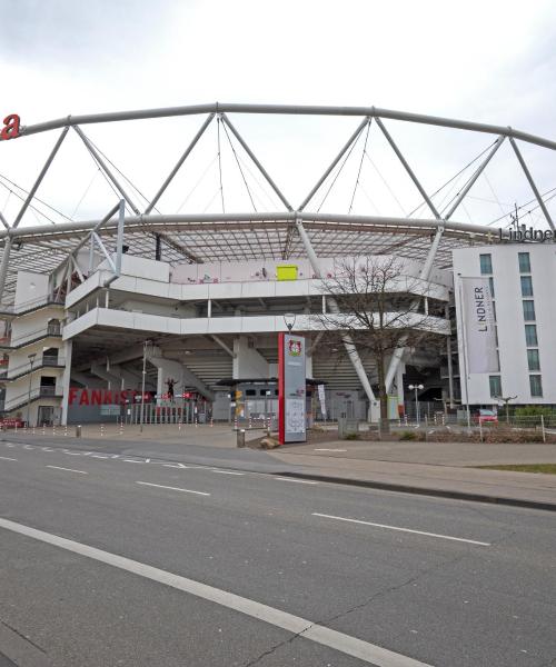 One of the most visited landmarks in Leverkusen.