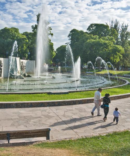 Uma das atrações mais visitadas em Mendoza