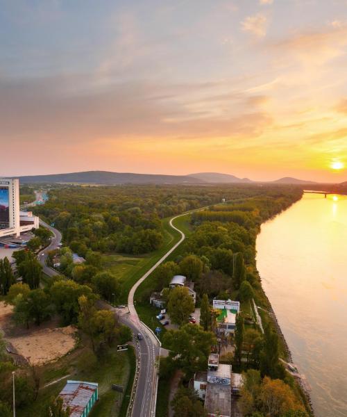 Vienas lankomiausių objektų mieste Bratislava.