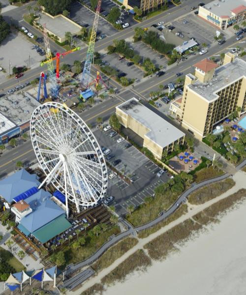 Myrtle Beach'teki en çok ziyaret edilen simge yapılardan biri. 