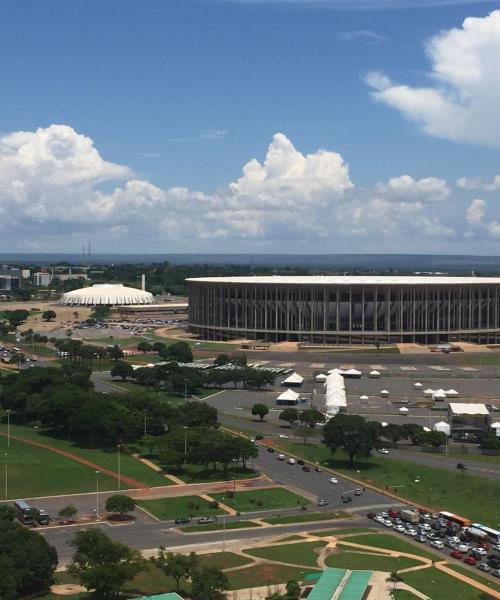 One of the most visited landmarks in Brasília.
