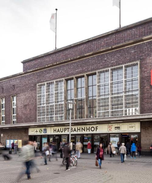 One of the most visited landmarks in Düsseldorf. 