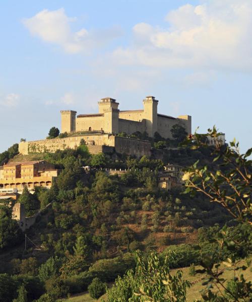 Um dos lugares mais visitados em Spoleto.