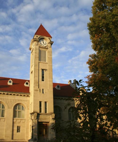 Eitt af mest heimsóttu kennileitunum í Bloomington.