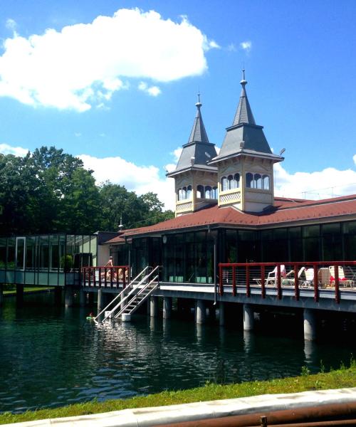 One of the most visited landmarks in Hévíz.