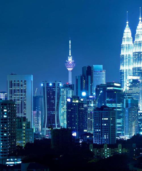 One of the most visited landmarks in Kuala Lumpur. 