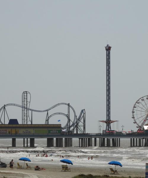 많은 방문객들이 찾는 갤버스턴의 인기 랜드마크. 