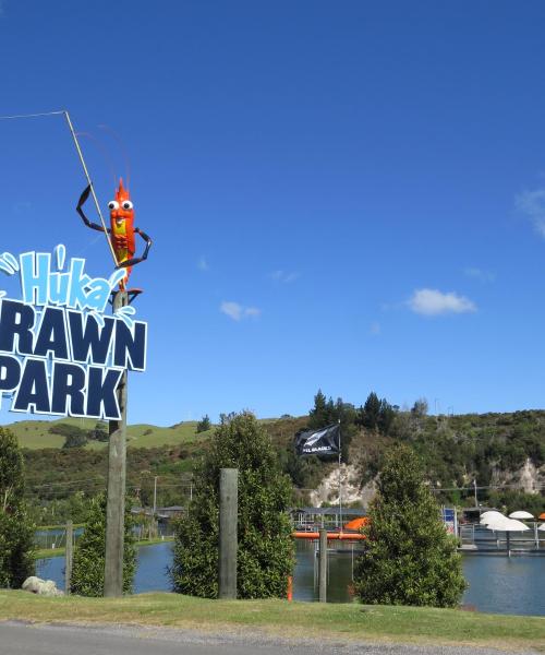 Uno de los lugares de interés más visitados de Taupo.