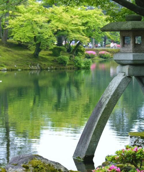 Eine der meistbesuchten Sehenswürdigkeiten in Kanazawa.