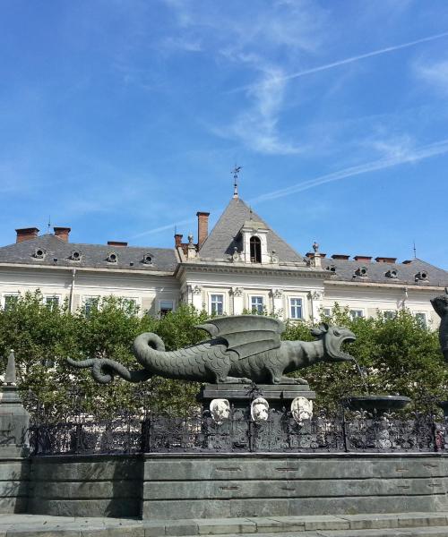 One of the most visited landmarks in Klagenfurt.