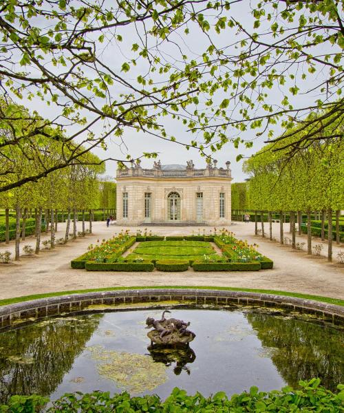 En av de mest besökta sevärdheterna i Versailles.