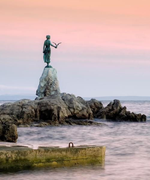 One of the most visited landmarks in Opatija.