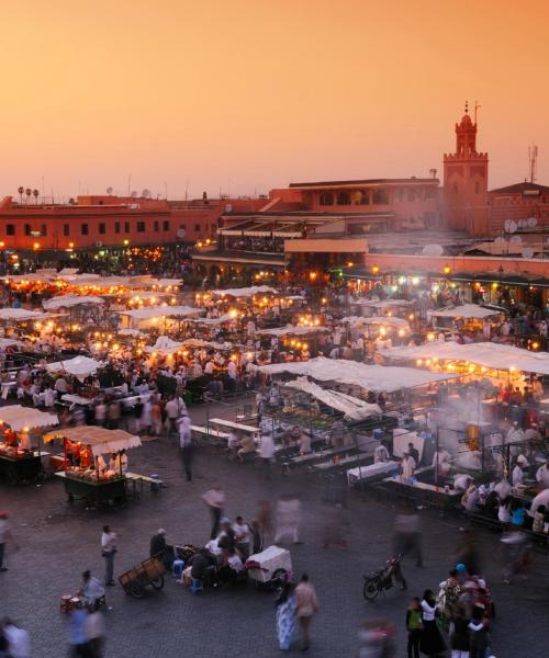 One of the most visited landmarks in Marrakesh.