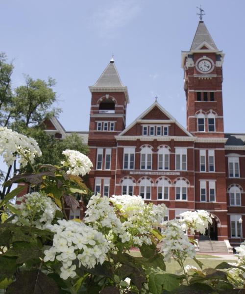 Uno de los puntos de referencia más visitados en Auburn.