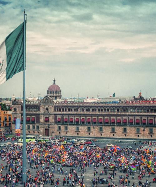 Eitt af mest heimsóttu kennileitunum í Mexíkóborg.