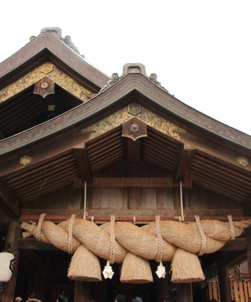 Salah satu landmark yang paling sering dikunjungi di Izumo.