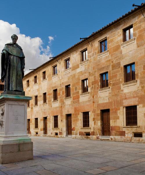 One of the most visited landmarks in Salamanca.