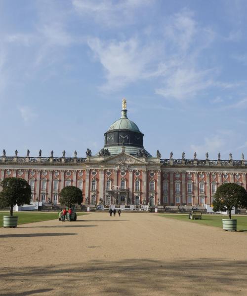 Um dos lugares mais visitados em Potsdam.