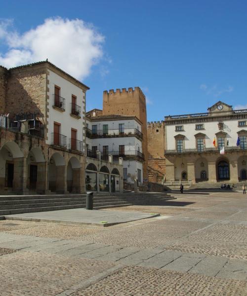 One of the most visited landmarks in Cáceres.