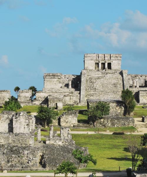 Tulum egyik leglátogatottabb látványossága.