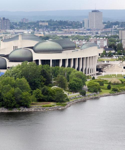 One of the most visited landmarks in Gatineau.