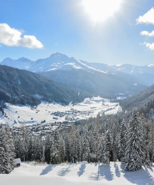 Jedno z nejnavštěvovanějších míst v destinaci Davos.