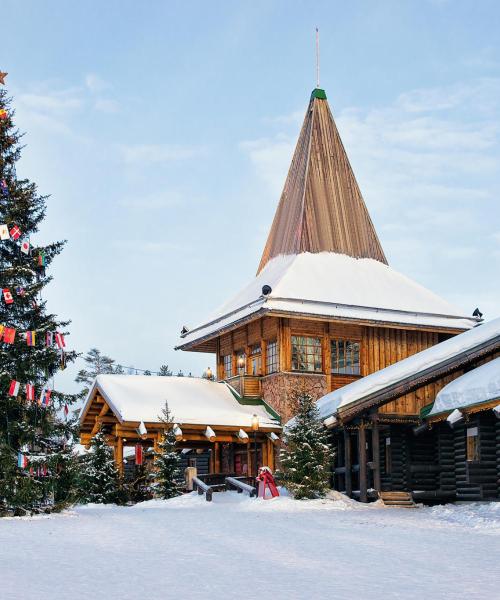 Viens no populārākajiem apskates objektiem Rovaniemi.