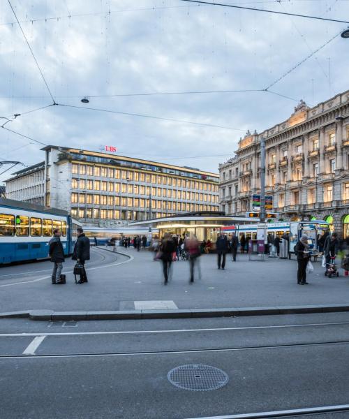 Eitt af mest heimsóttu kennileitunum í Zürich.