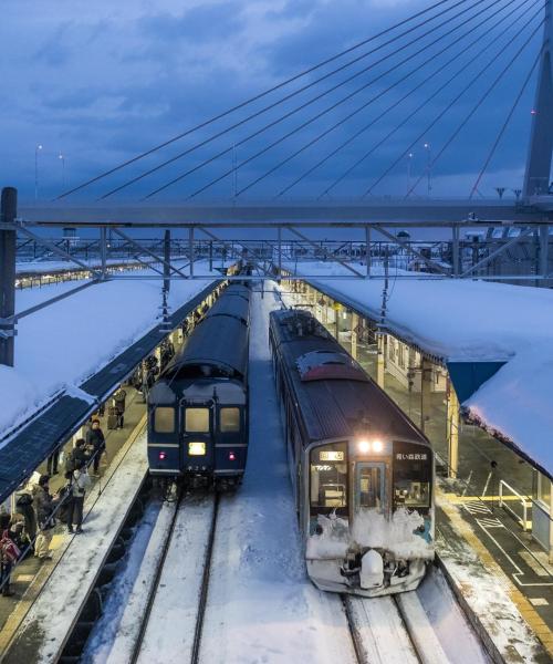 Jedno z nejnavštěvovanějších míst v destinaci Aomori.