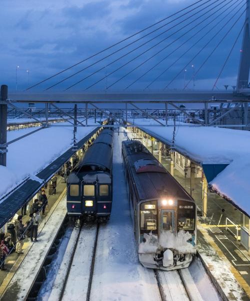 Aomori egyik leglátogatottabb látványossága.