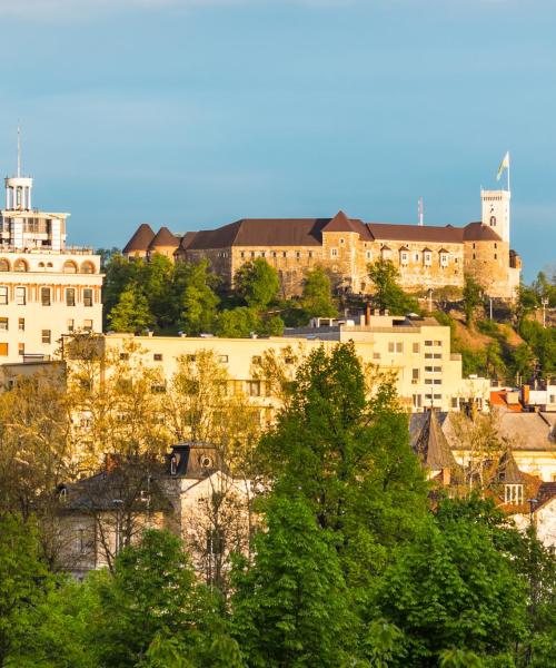 Um dos lugares mais visitados em Ljubljana.