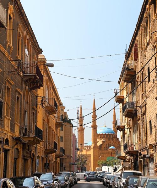 En av de mest besökta sevärdheterna i Beirut.