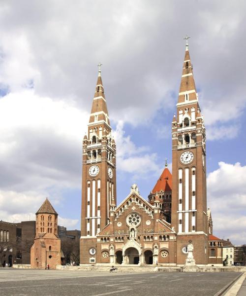 One of the most visited landmarks in Szeged.